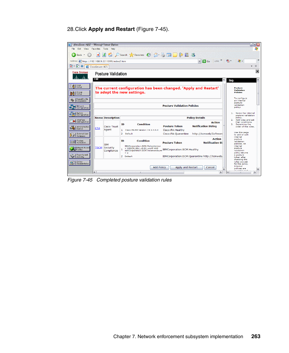 IBM Tivoli and Cisco User Manual | Page 281 / 516