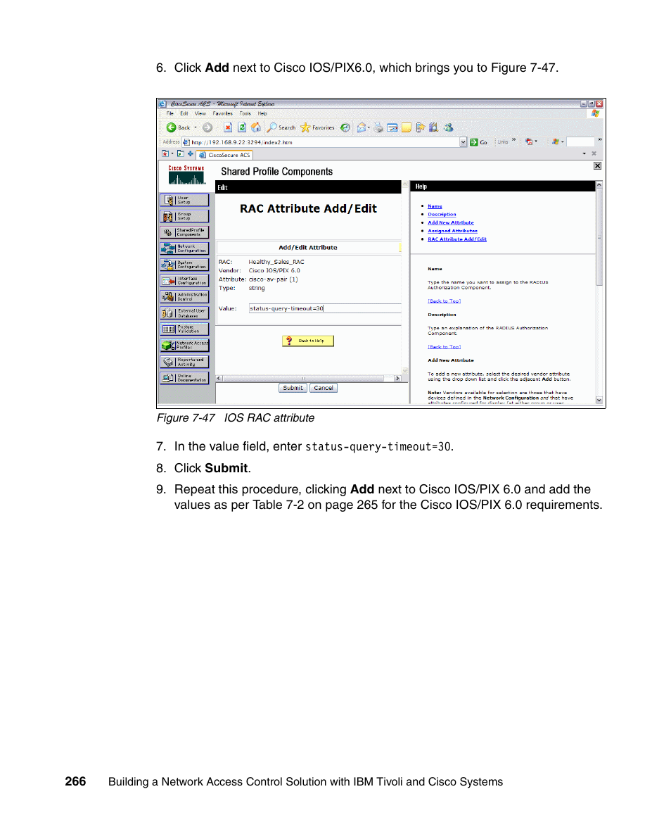 IBM Tivoli and Cisco User Manual | Page 284 / 516