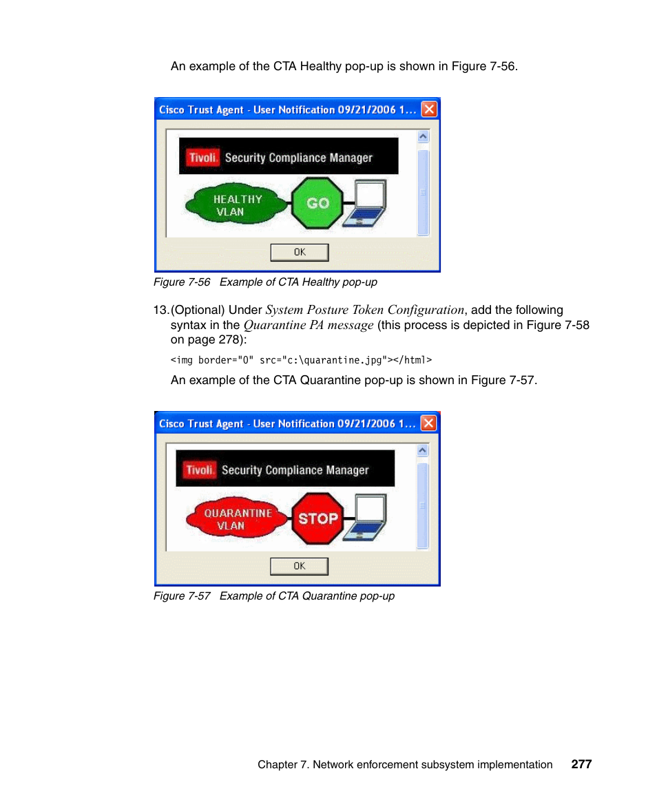 IBM Tivoli and Cisco User Manual | Page 295 / 516