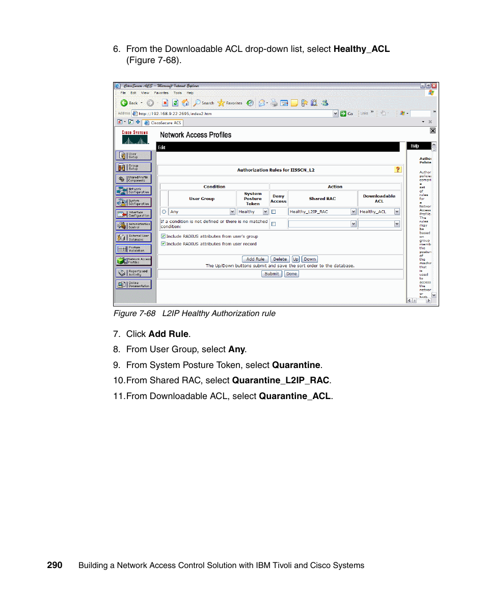 IBM Tivoli and Cisco User Manual | Page 308 / 516