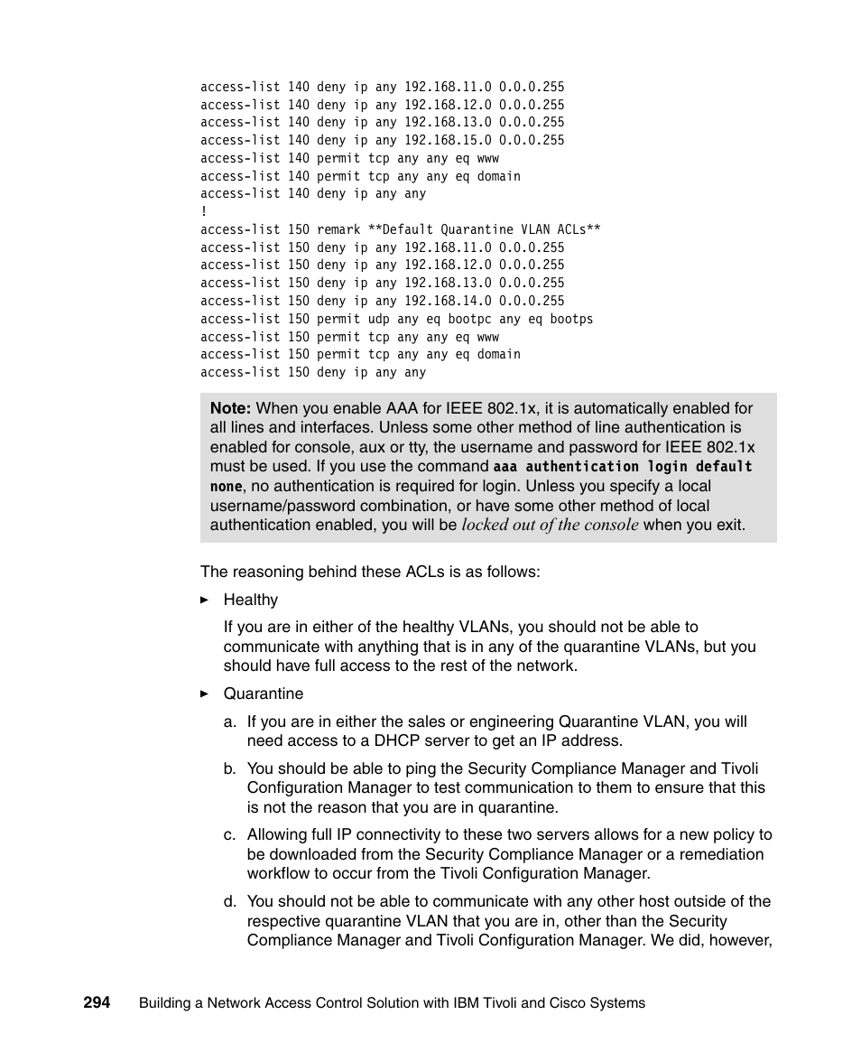 IBM Tivoli and Cisco User Manual | Page 312 / 516