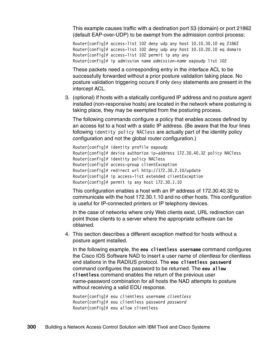 IBM Tivoli and Cisco User Manual | Page 318 / 516