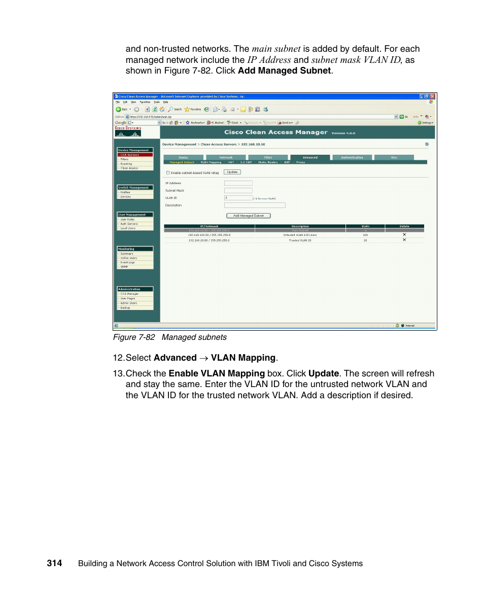 IBM Tivoli and Cisco User Manual | Page 332 / 516