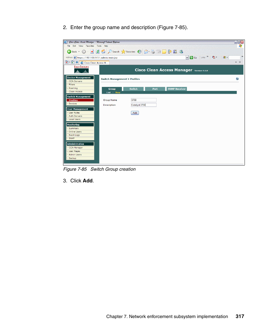 IBM Tivoli and Cisco User Manual | Page 335 / 516