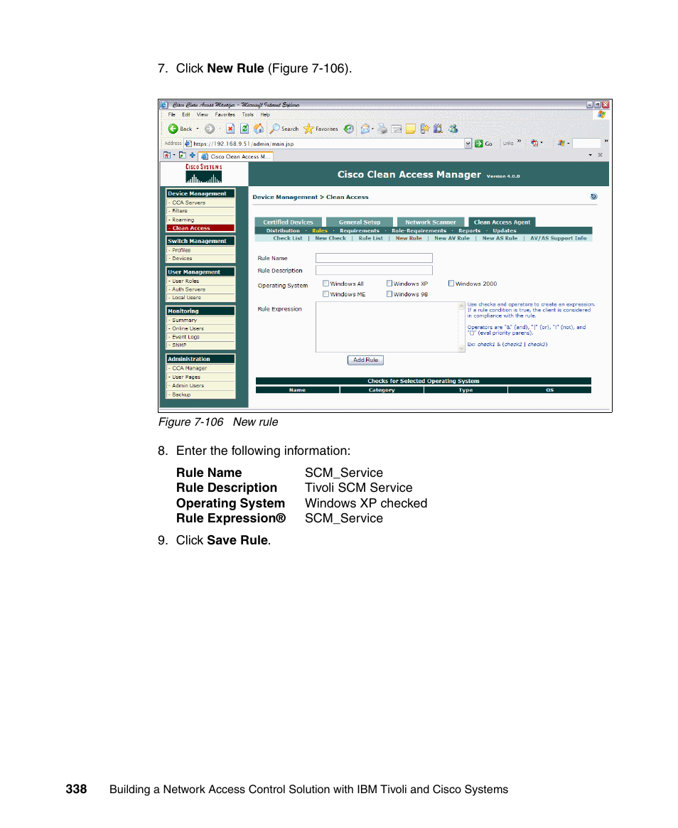 IBM Tivoli and Cisco User Manual | Page 356 / 516