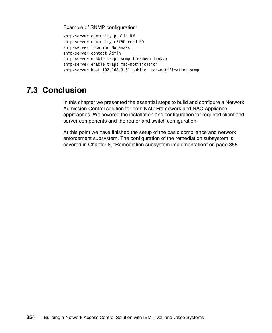 3 conclusion | IBM Tivoli and Cisco User Manual | Page 372 / 516