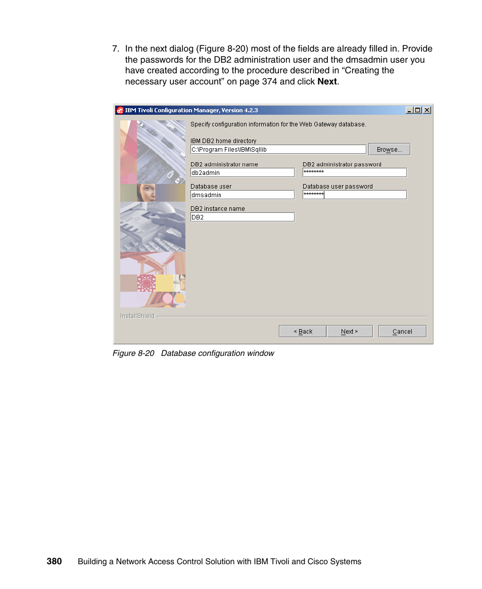 IBM Tivoli and Cisco User Manual | Page 398 / 516