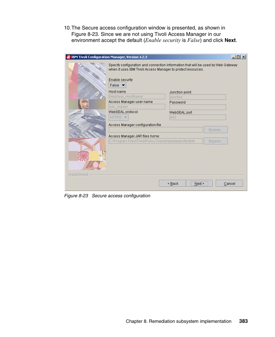 IBM Tivoli and Cisco User Manual | Page 401 / 516