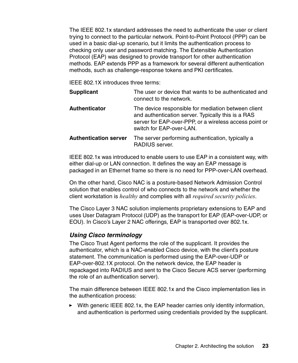 IBM Tivoli and Cisco User Manual | Page 41 / 516