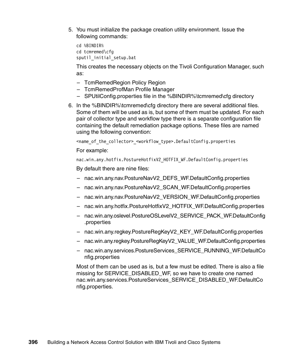 IBM Tivoli and Cisco User Manual | Page 414 / 516