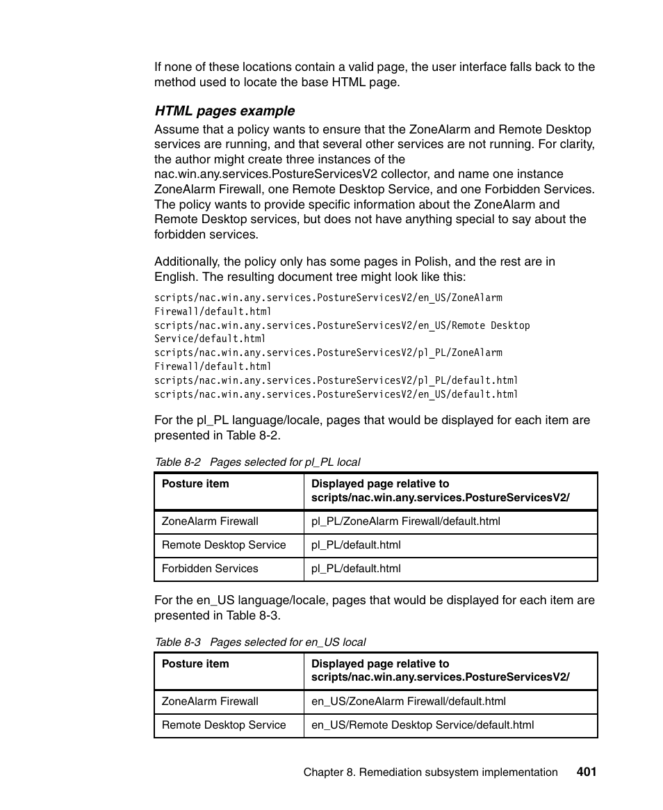 IBM Tivoli and Cisco User Manual | Page 419 / 516