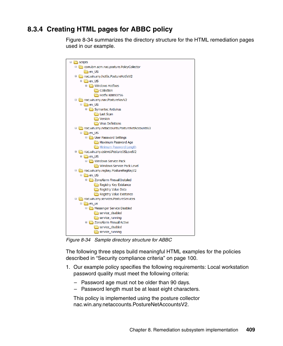 4 creating html pages for abbc policy | IBM Tivoli and Cisco User Manual | Page 427 / 516