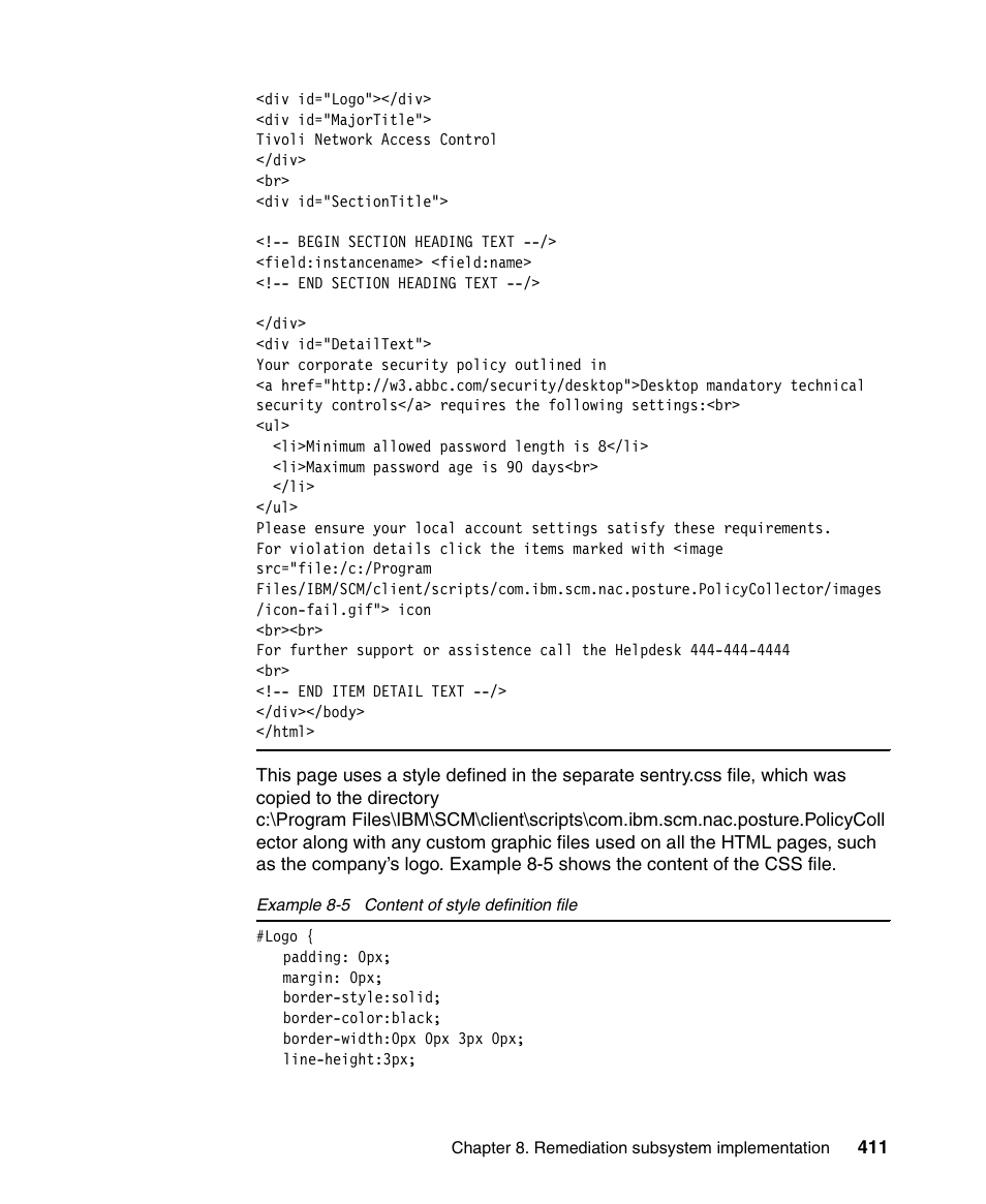 IBM Tivoli and Cisco User Manual | Page 429 / 516