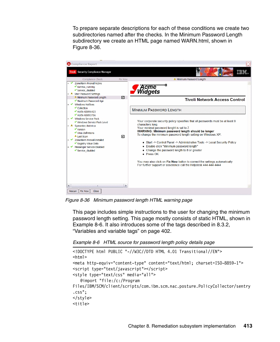 IBM Tivoli and Cisco User Manual | Page 431 / 516