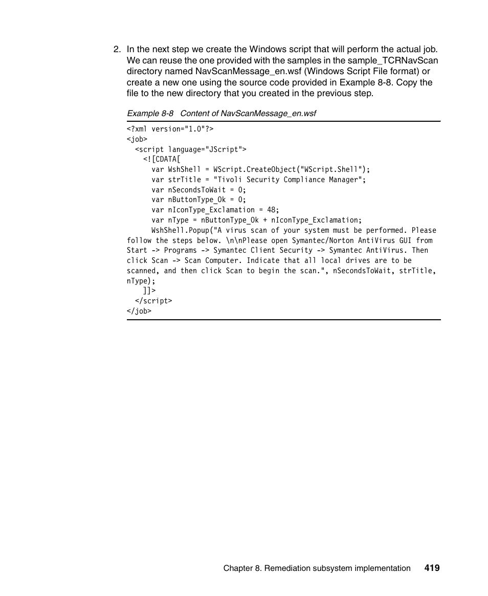 IBM Tivoli and Cisco User Manual | Page 437 / 516