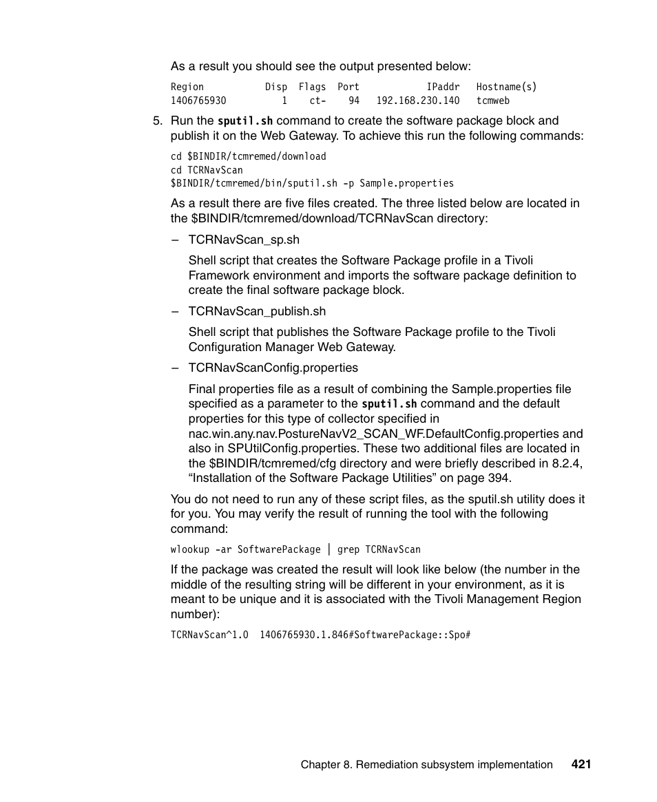 IBM Tivoli and Cisco User Manual | Page 439 / 516