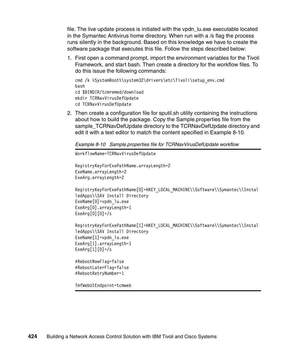 IBM Tivoli and Cisco User Manual | Page 442 / 516