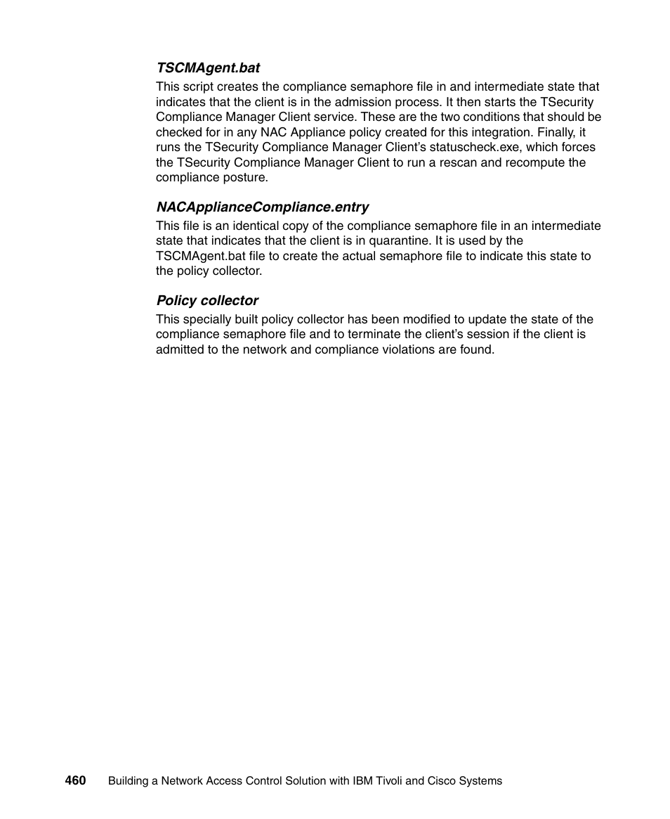 IBM Tivoli and Cisco User Manual | Page 478 / 516