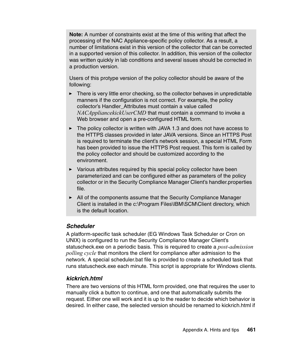 IBM Tivoli and Cisco User Manual | Page 479 / 516