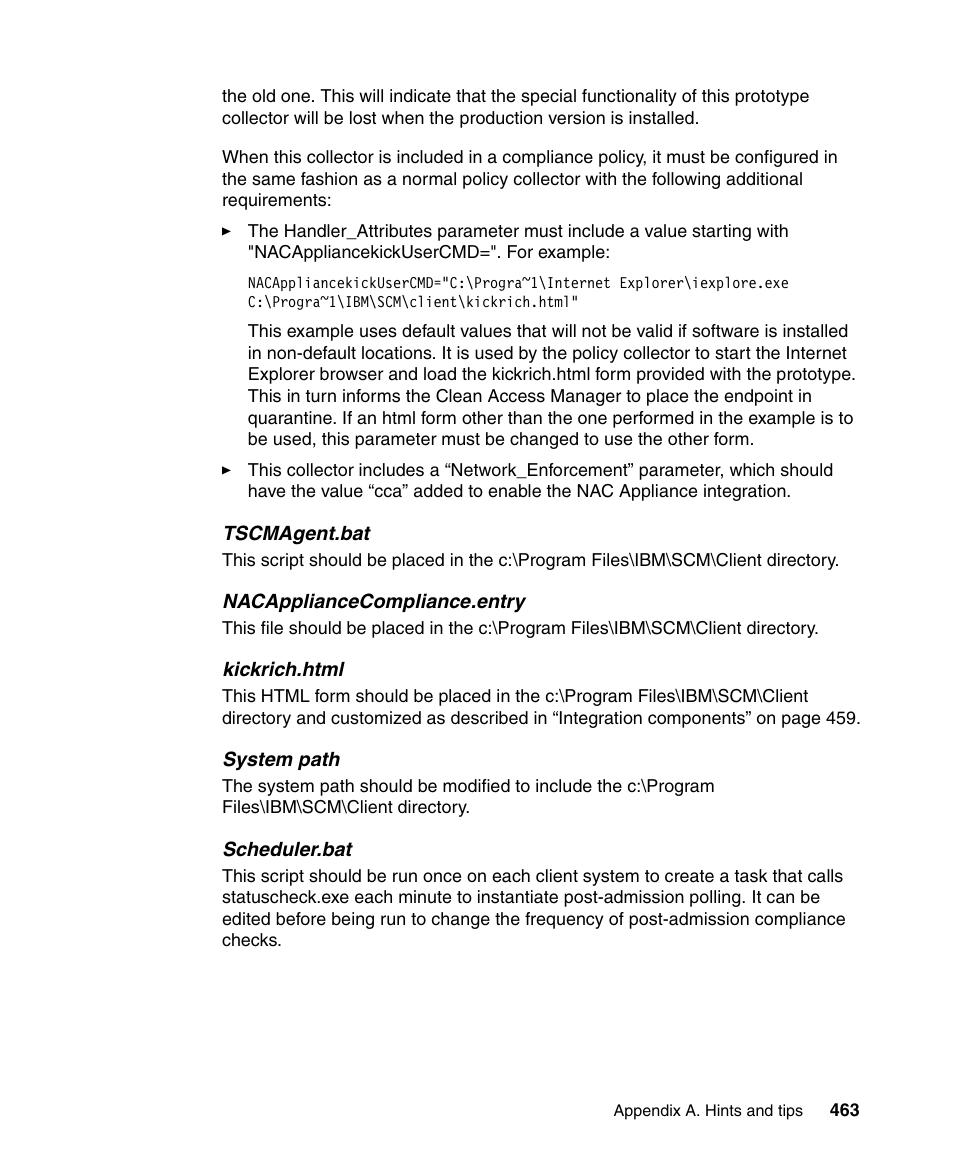 IBM Tivoli and Cisco User Manual | Page 481 / 516