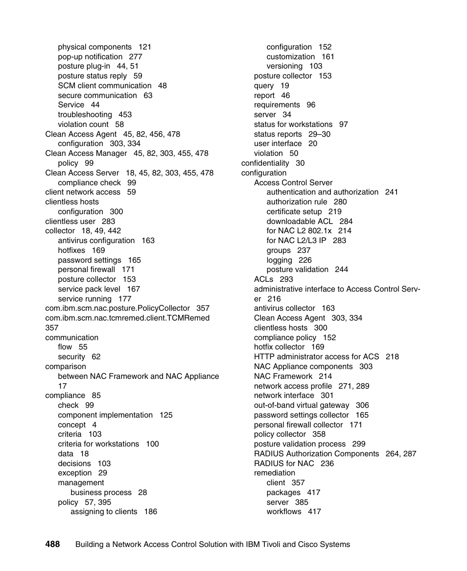 IBM Tivoli and Cisco User Manual | Page 506 / 516