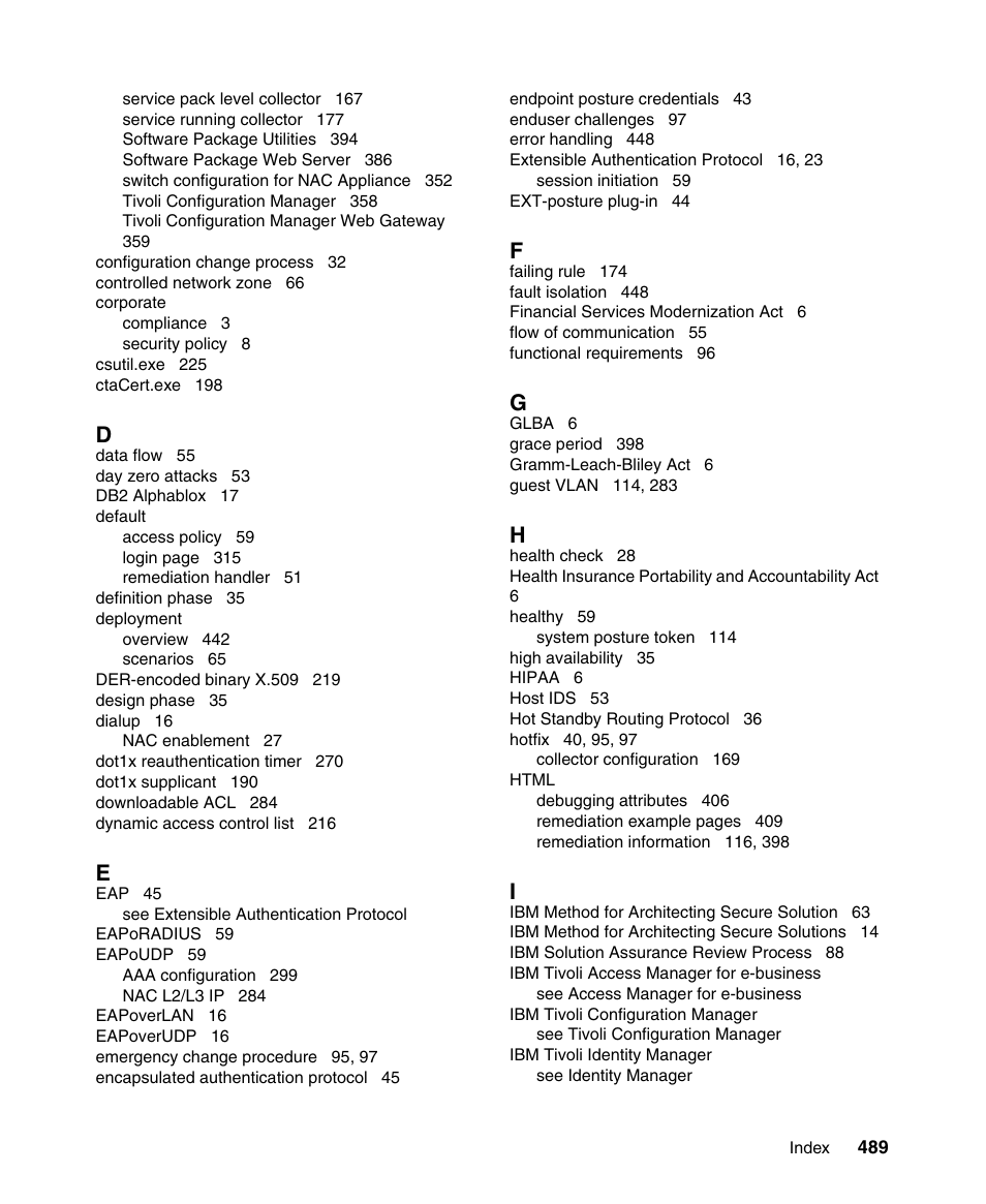 IBM Tivoli and Cisco User Manual | Page 507 / 516