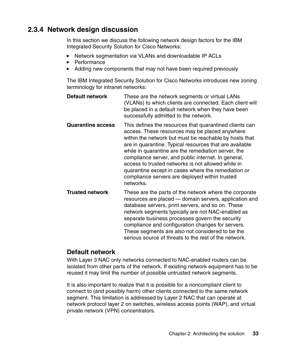 4 network design discussion | IBM Tivoli and Cisco User Manual | Page 51 / 516