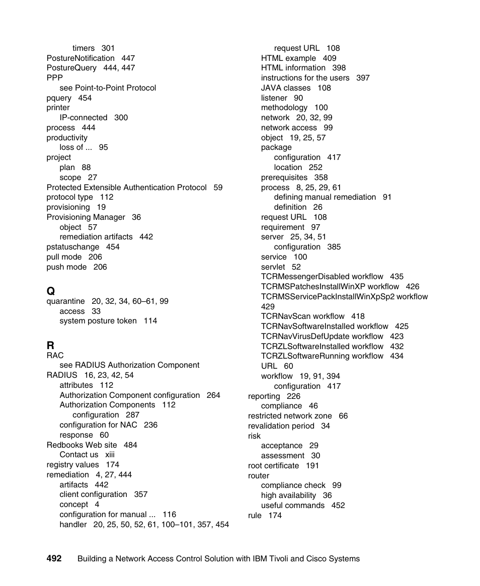 IBM Tivoli and Cisco User Manual | Page 510 / 516