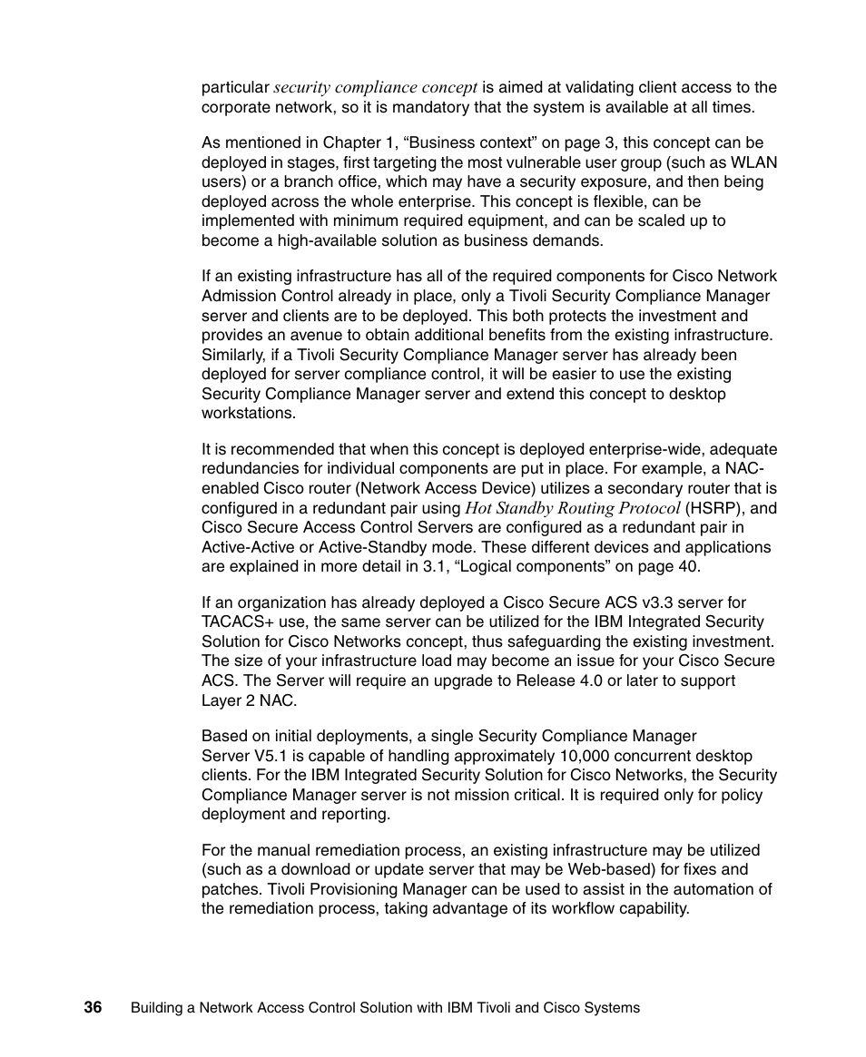 IBM Tivoli and Cisco User Manual | Page 54 / 516
