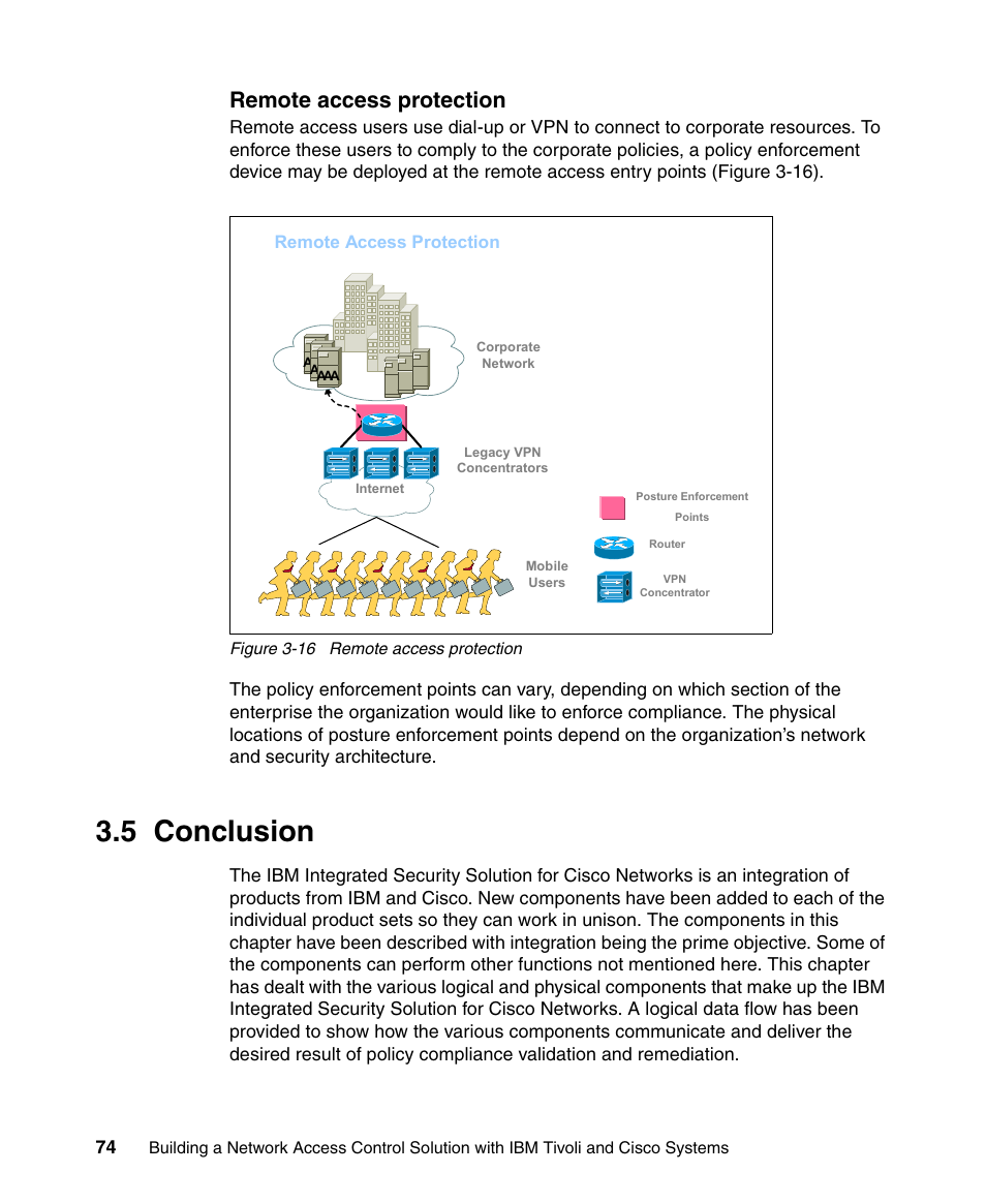 5 conclusion, Remote access protection | IBM Tivoli and Cisco User Manual | Page 92 / 516