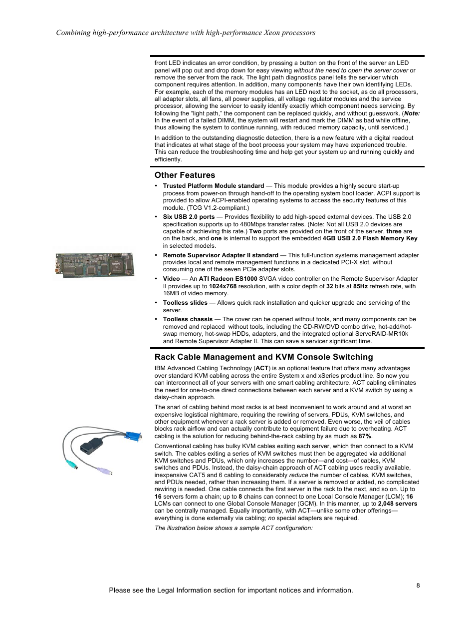 IBM X3950 M2 User Manual | Page 8 / 19