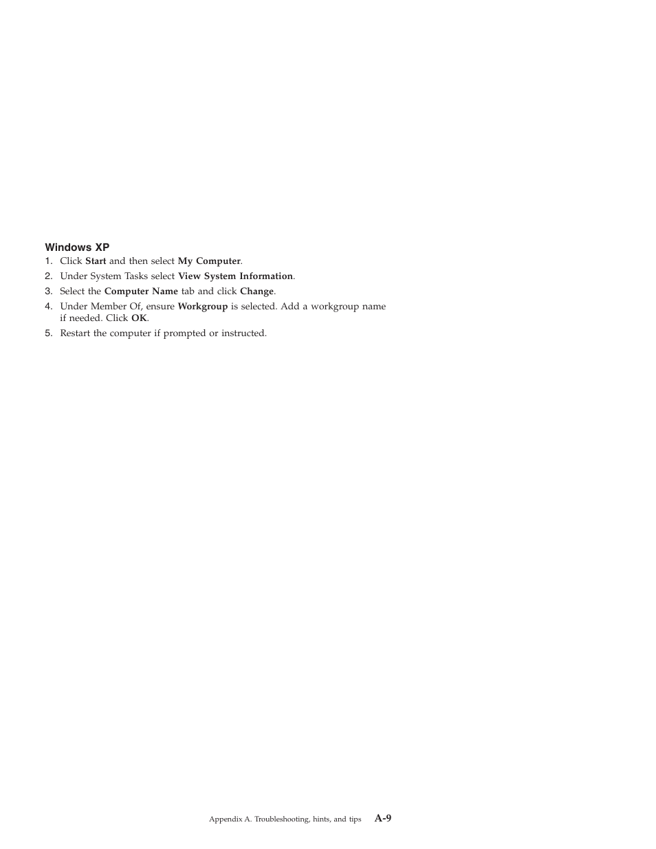 Windows xp | IBM 31P8128 User Manual | Page 89 / 112