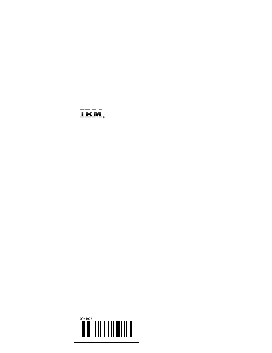 IBM 09N4076 User Manual | Page 78 / 78