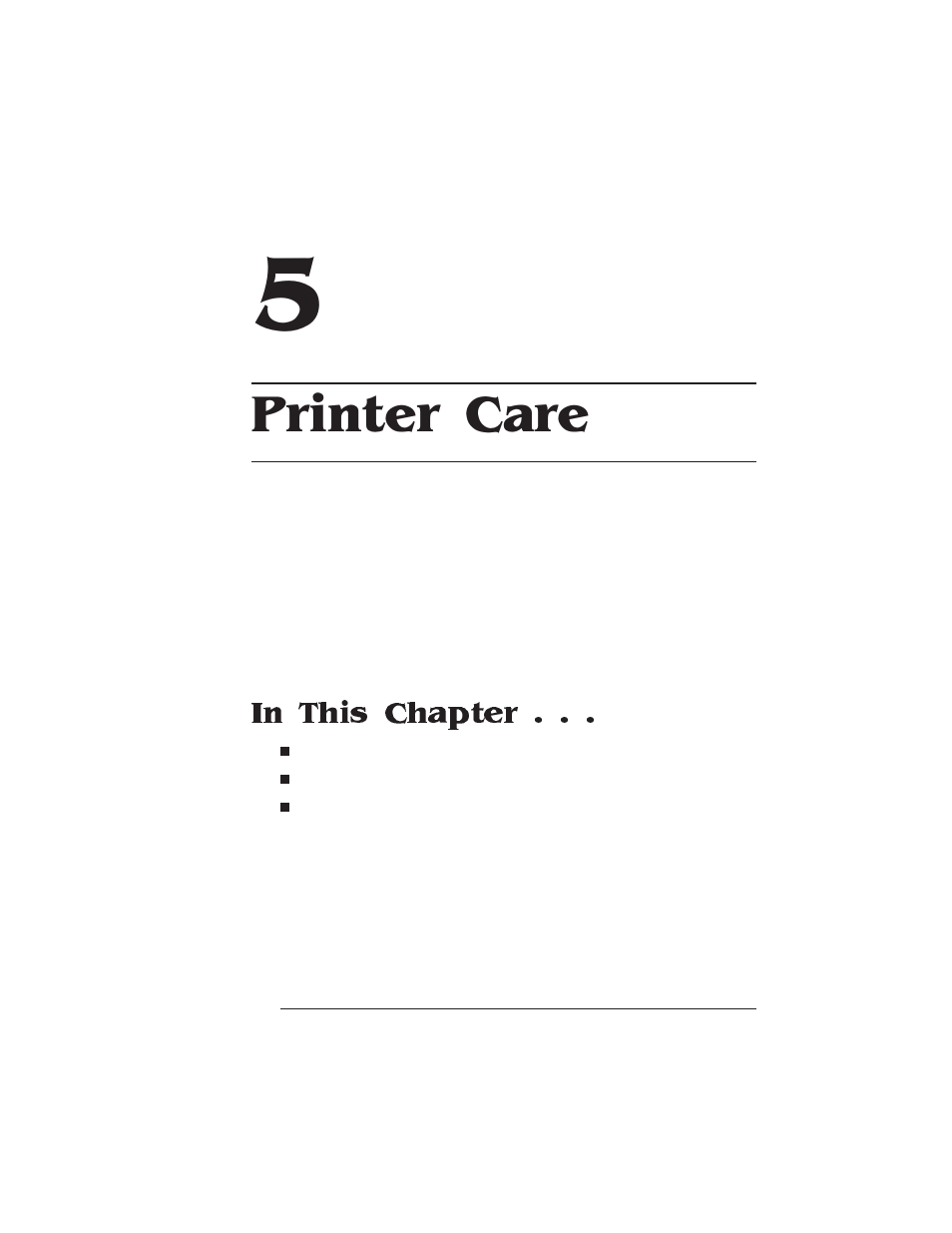 Printer care | IBM 1725 SLS User Manual | Page 137 / 328