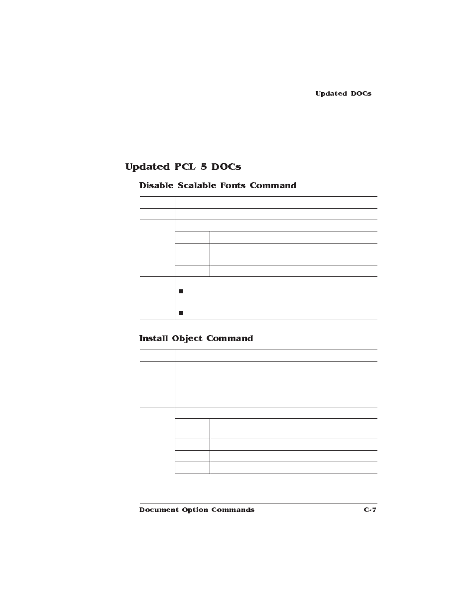 Updated pcl 5 docs | IBM 1725 SLS User Manual | Page 257 / 328