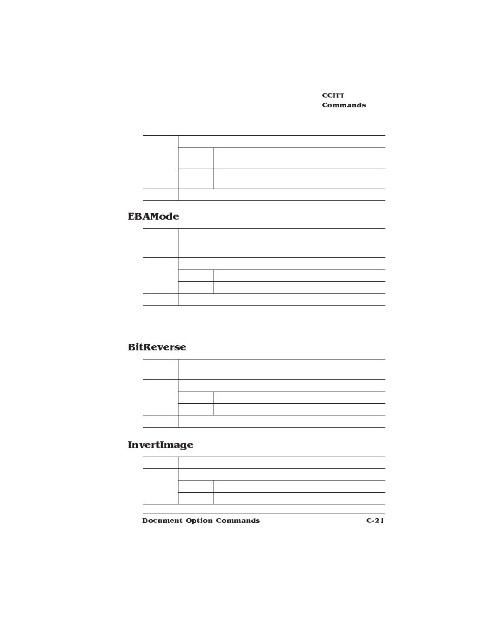 Ebamode, Bitreverse, Invertimage | Ebamode bitreverse invertimage | IBM 1725 SLS User Manual | Page 271 / 328