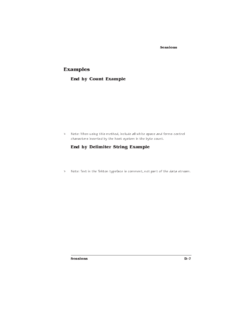 Examples | IBM 1725 SLS User Manual | Page 281 / 328