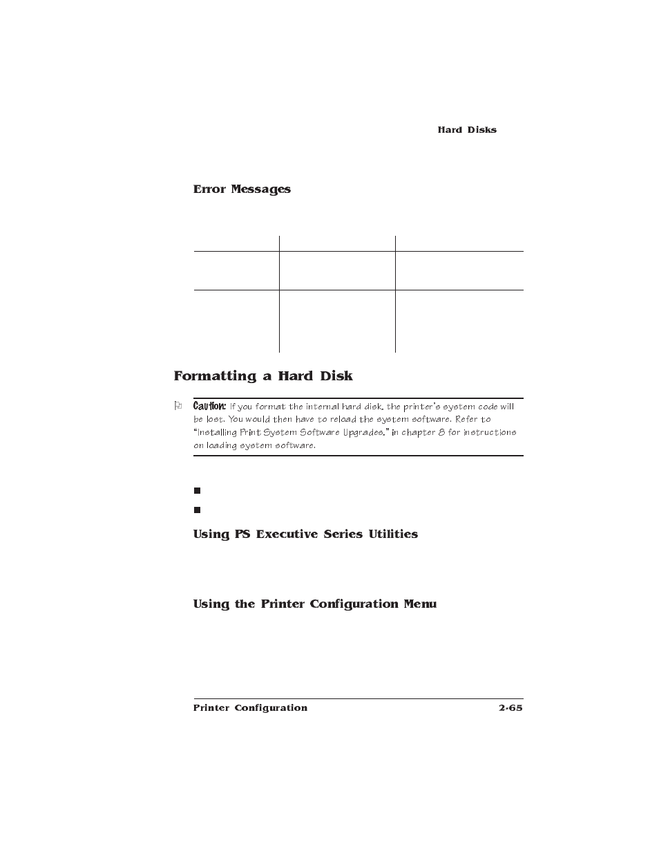 Formatting a hard disk | IBM 1725 SLS User Manual | Page 99 / 328