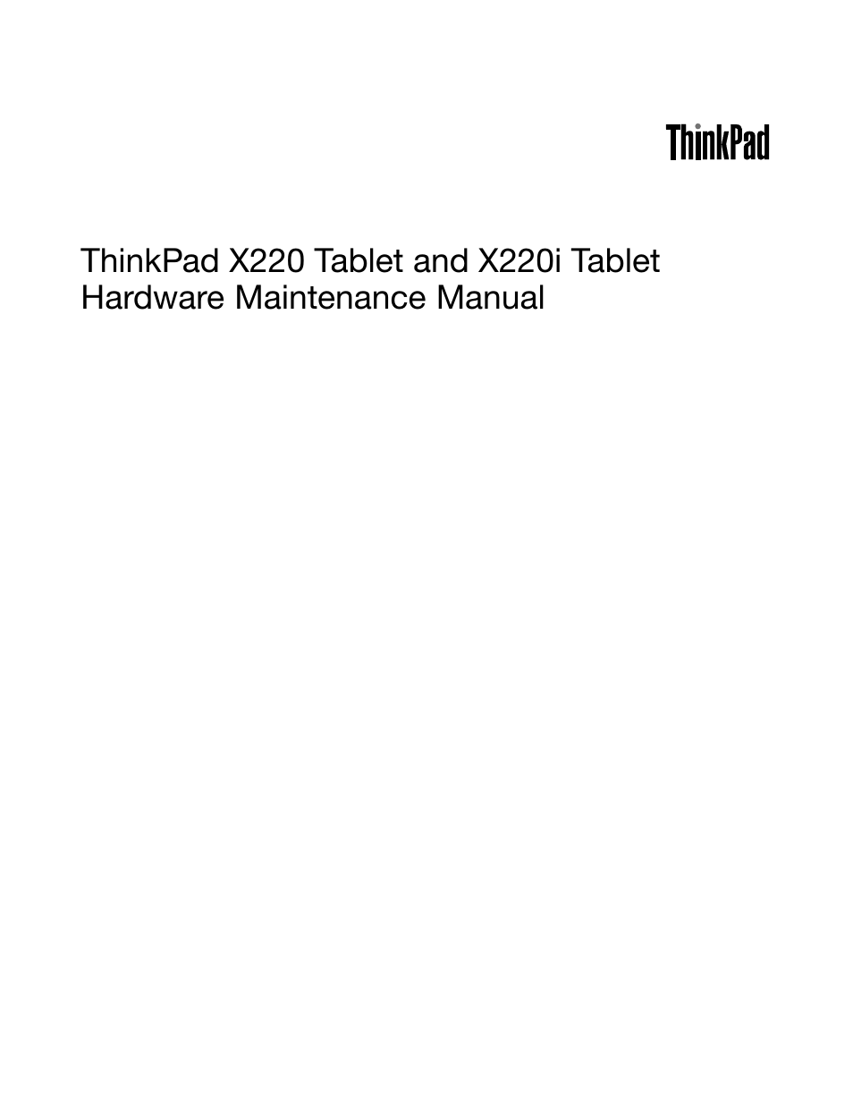 IBM X220 User Manual | 146 pages