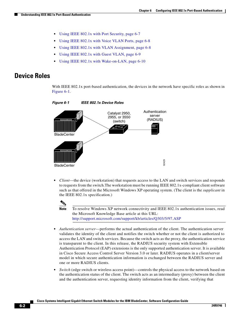 Device roles | IBM 12.1(22)EA6 User Manual | Page 118 / 550