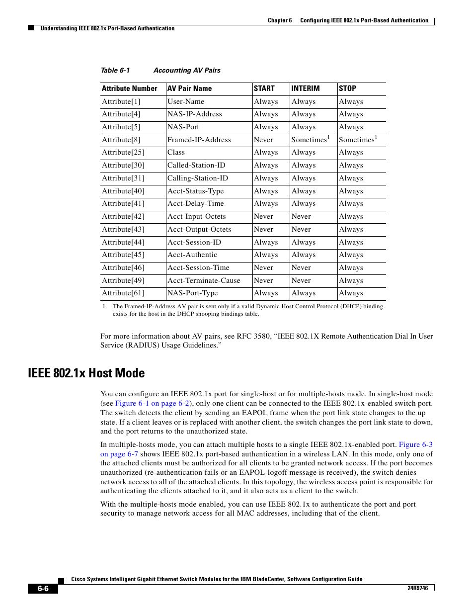 Ieee 802.1x host mode | IBM 12.1(22)EA6 User Manual | Page 122 / 550