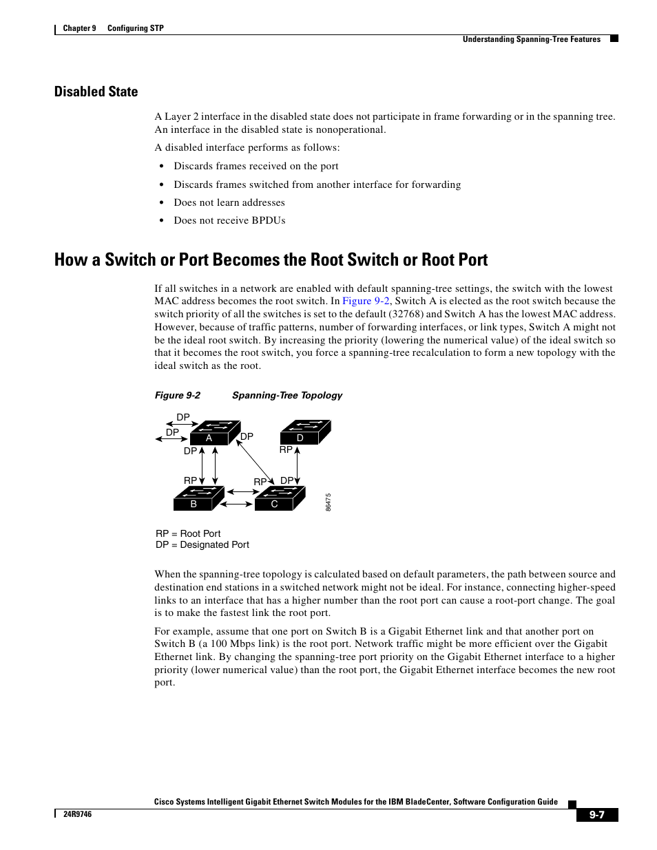 Disabled state | IBM 12.1(22)EA6 User Manual | Page 173 / 550