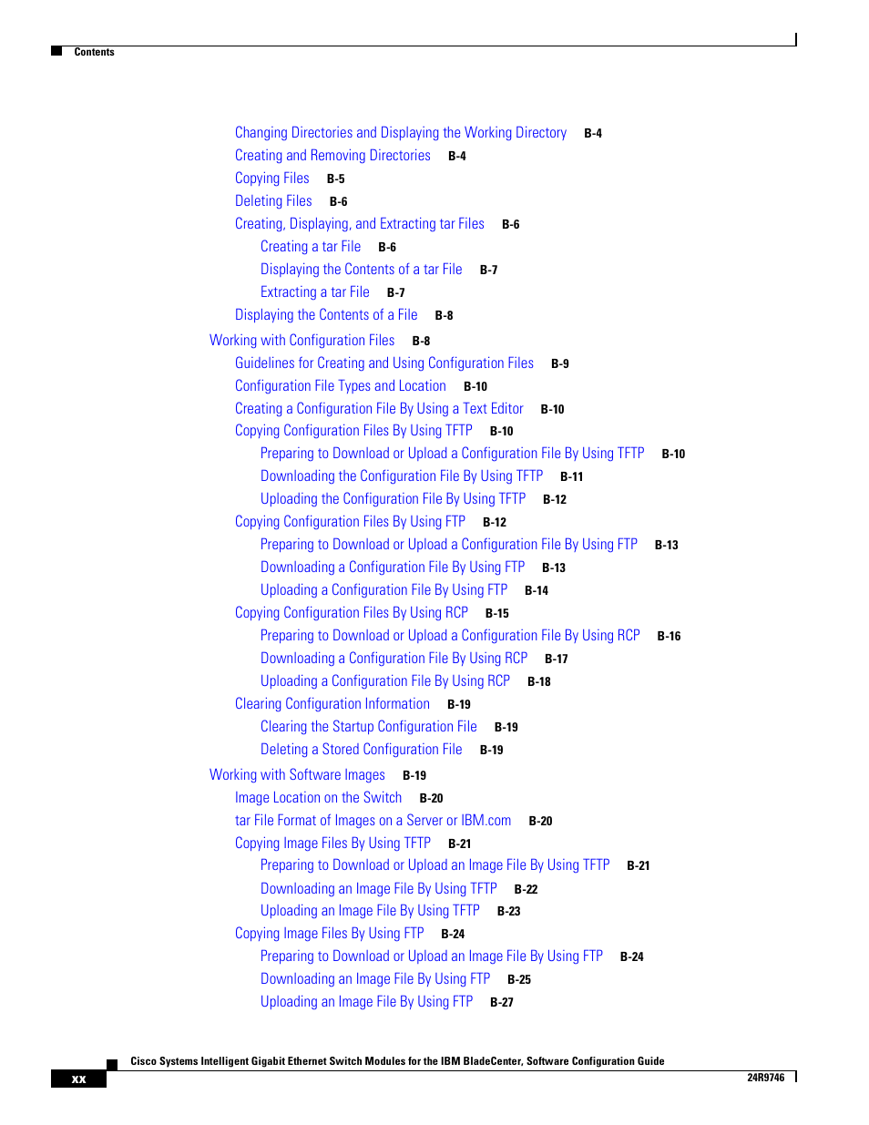 IBM 12.1(22)EA6 User Manual | Page 20 / 550