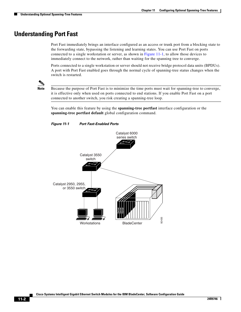 Understanding port fast | IBM 12.1(22)EA6 User Manual | Page 214 / 550