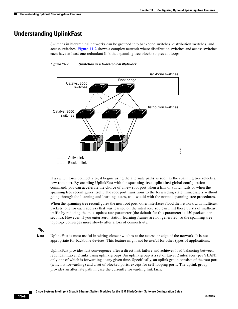 Understanding uplinkfast | IBM 12.1(22)EA6 User Manual | Page 216 / 550
