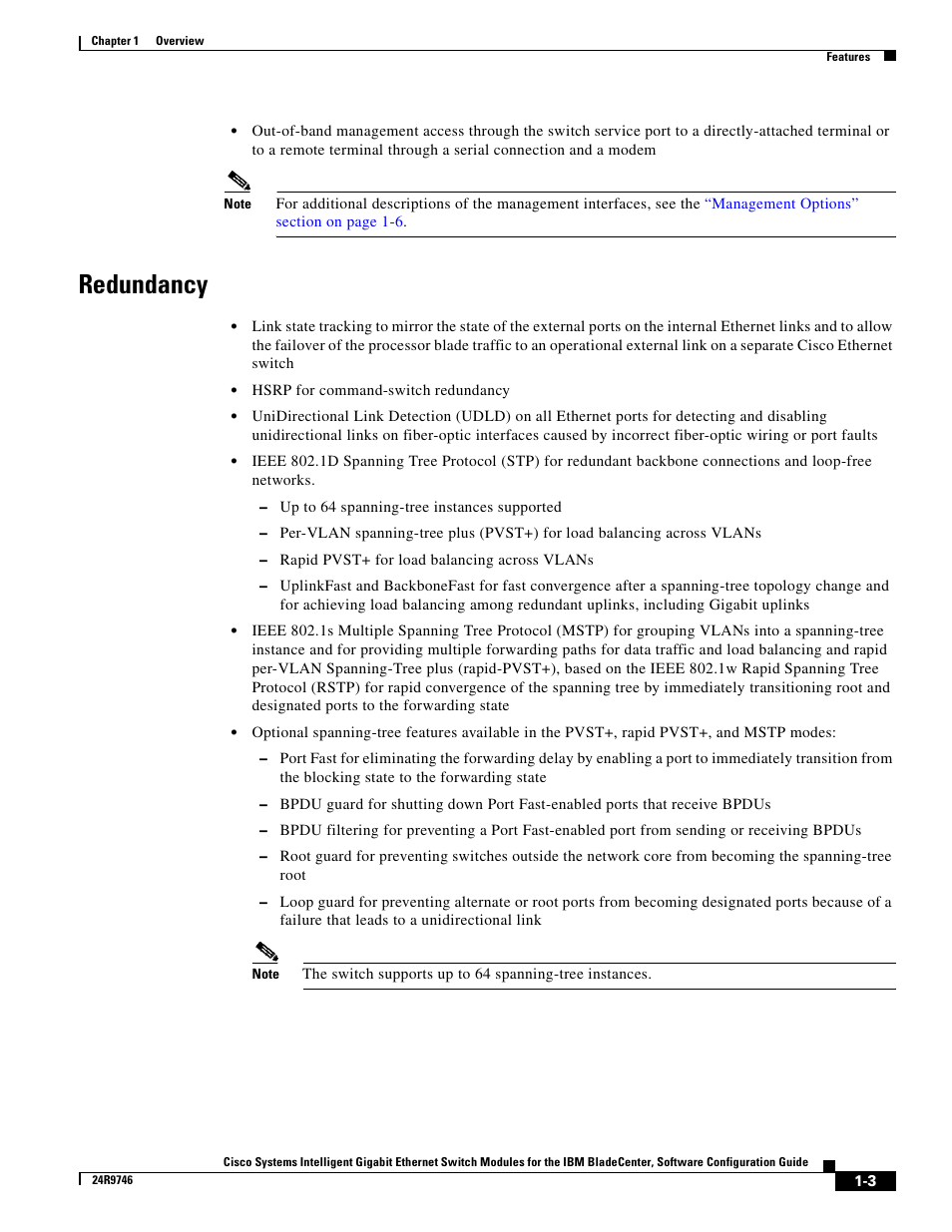 Redundancy | IBM 12.1(22)EA6 User Manual | Page 29 / 550