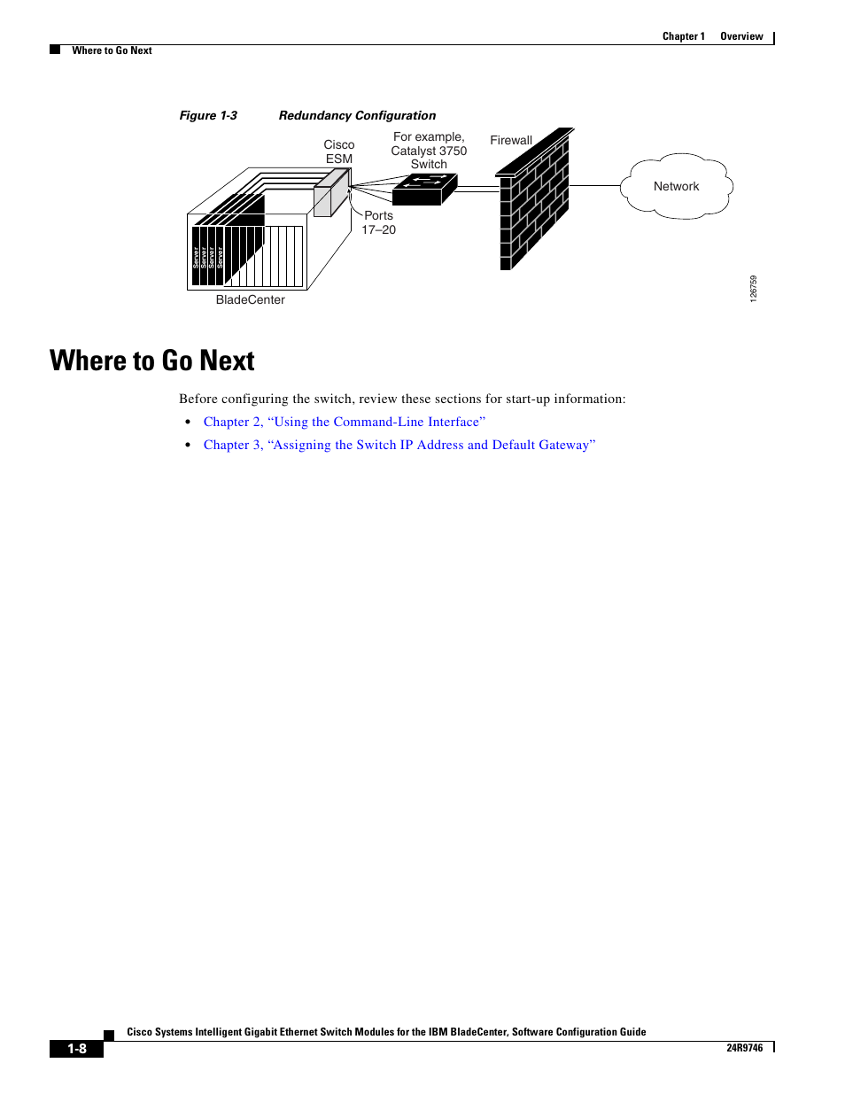 Where to go next, Figure 1-3 | IBM 12.1(22)EA6 User Manual | Page 34 / 550
