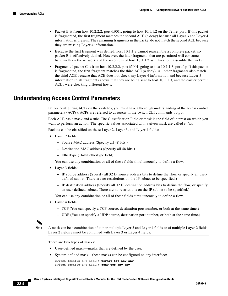 Understanding access control parameters | IBM 12.1(22)EA6 User Manual | Page 388 / 550