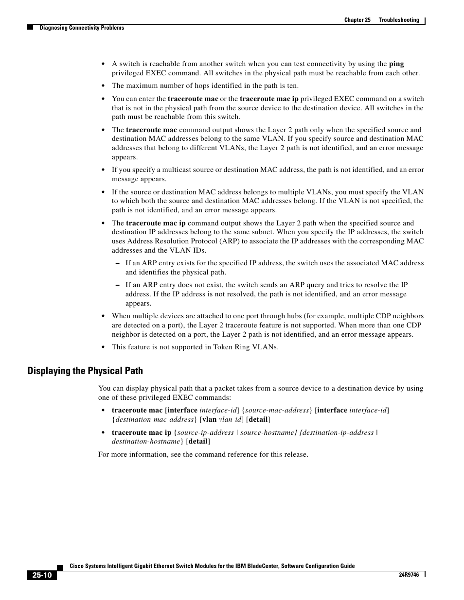 Displaying the physical path | IBM 12.1(22)EA6 User Manual | Page 476 / 550