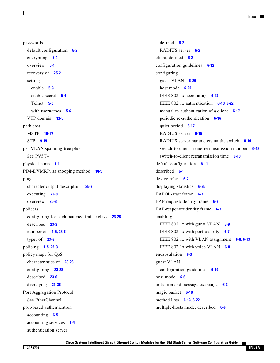 IBM 12.1(22)EA6 User Manual | Page 535 / 550